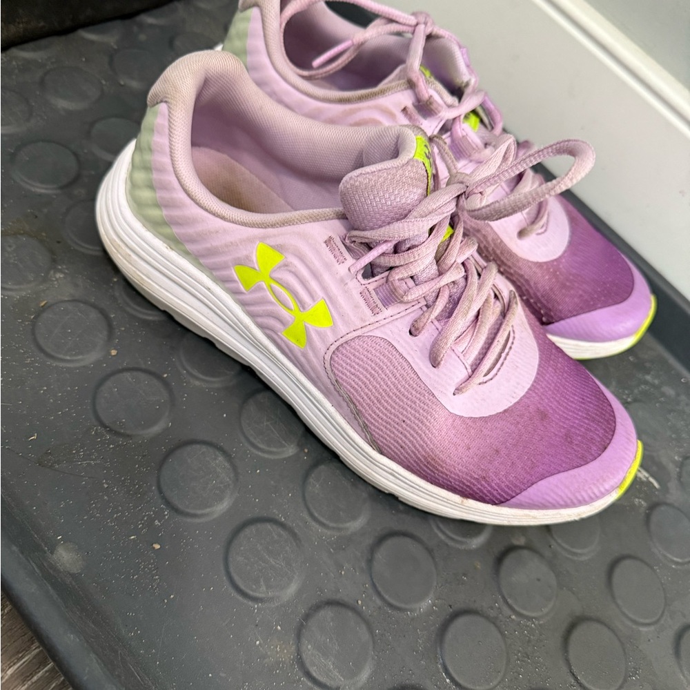 Under Armour Youth Purple Running Shoes